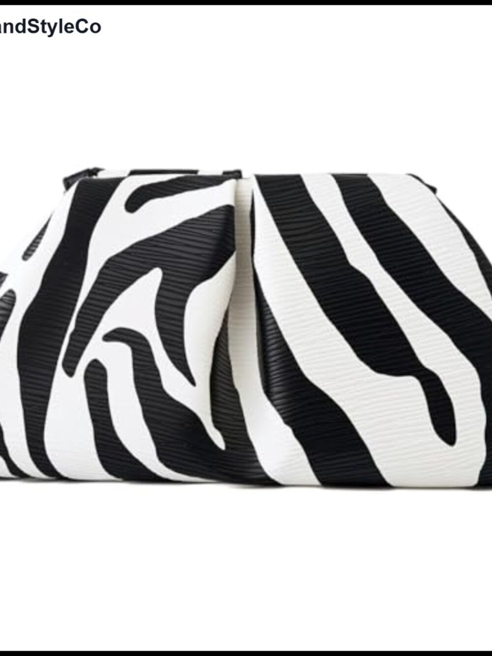 Dumpling Crossbody Bag Soft PU Leather Evening Clutch Detachable Straps 11in